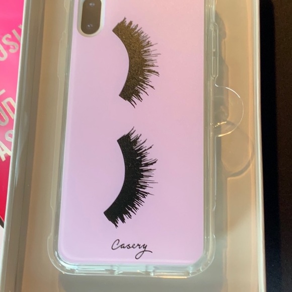 I Phone X Case Pink Slim Fit Anti Scratch #H992 - Picture 2 of 7